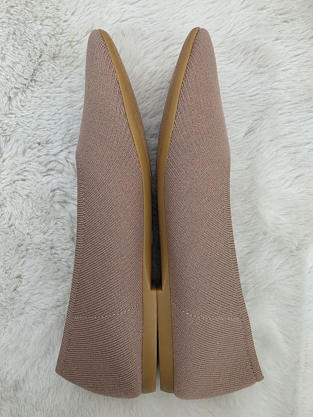 NEW Everlane The Day Glove ReKnit Ballet Flat Cinnamon Latte 9 - Picture 12 of 14